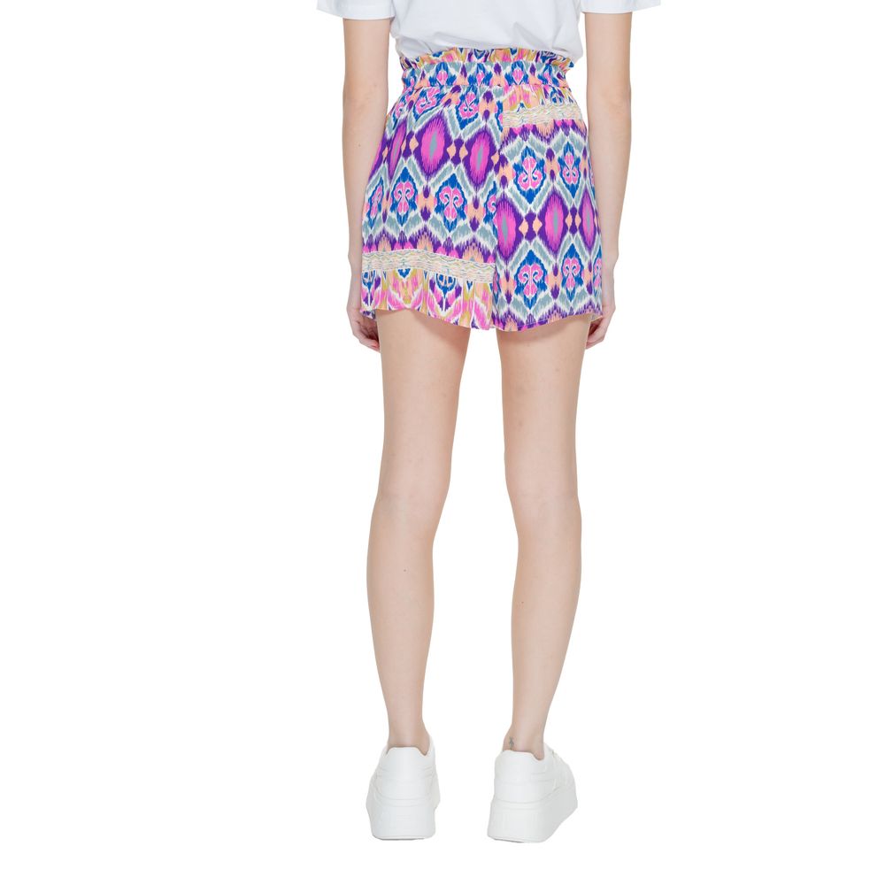 Only Multicolor Recycled Polyester Short -   -  Only.