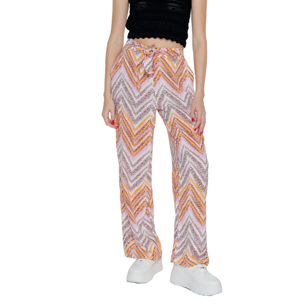 Only Multicolor Viscose Pant -   -  Only.