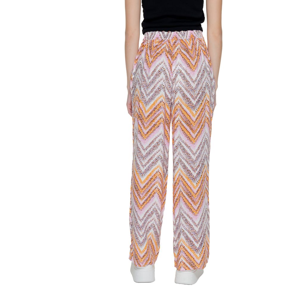 Only Multicolor Viscose Pant -   -  Only.