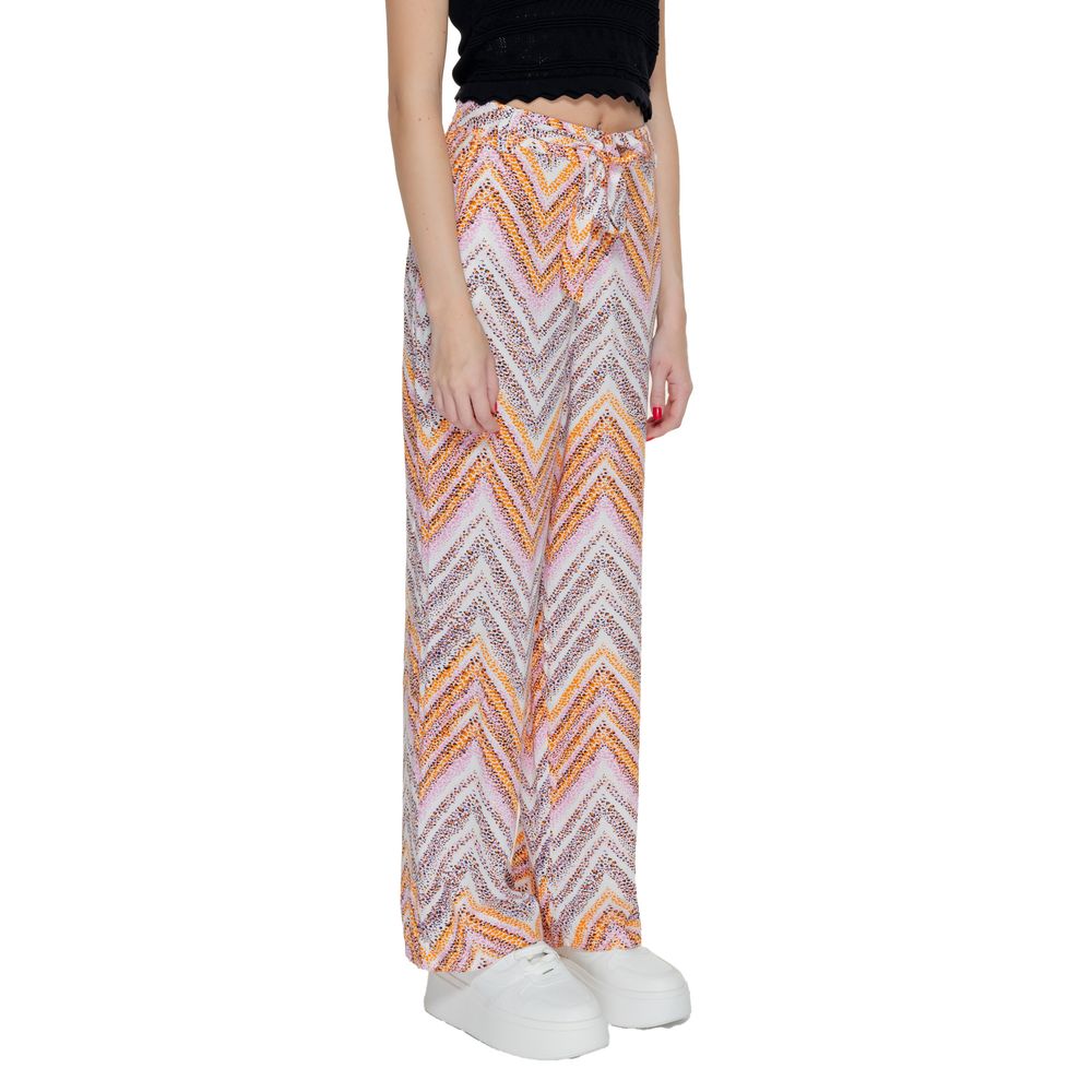 Only Multicolor Viscose Pant -   -  Only.