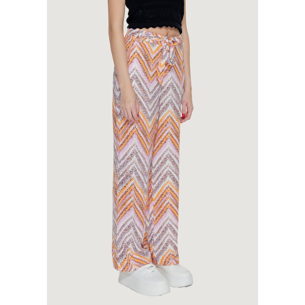 Only Multicolor Viscose Pant -   -  Only.