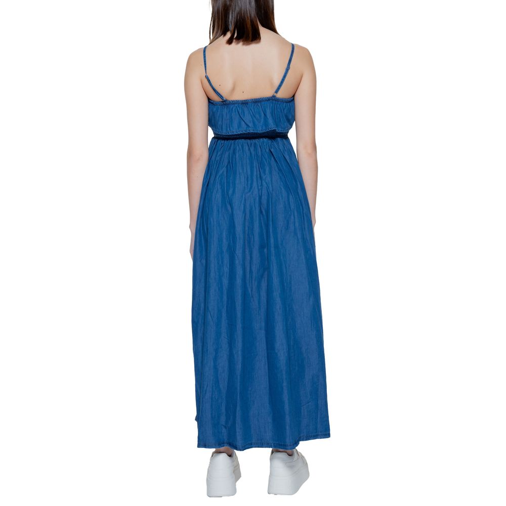Only Blue Cotton Long -   -  Only.