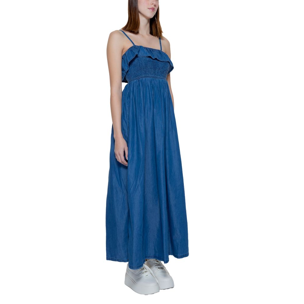 Only Blue Cotton Long -   -  Only.