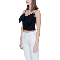Only Black Organic Cotton Tank Top -   -  Only.