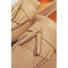 Dr. Martens Beige Leather Platform -   -  Dr. Martens.