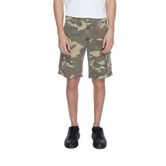 U.S. POLO ASSN. Beige Cotton Bermuda -   -  U.S. POLO ASSN..