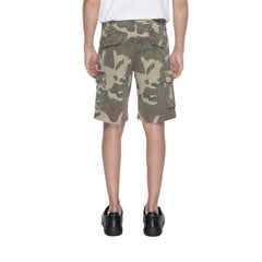 U.S. POLO ASSN. Beige Cotton Bermuda -   -  U.S. POLO ASSN..