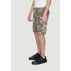 U.S. POLO ASSN. Beige Cotton Bermuda -   -  U.S. POLO ASSN..