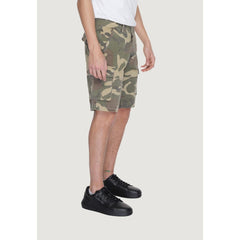 U.S. POLO ASSN. Beige Cotton Bermuda -   -  U.S. POLO ASSN..