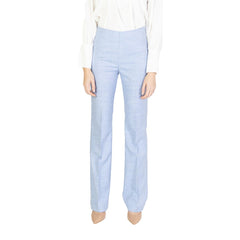 Sandro Ferrone Blue Viscose Pant -   -  Sandro Ferrone.