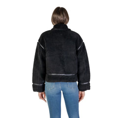 Only Black Polyester Coat -   -  Only.
