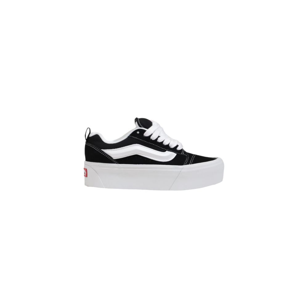 Vans Black And White Suede Leather Sneaker -   -  Vans.