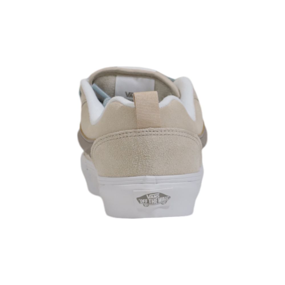 Vans Beige Leather Sneaker -   -  Vans.
