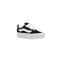 Vans Black And White Suede Leather Sneaker -   -  Vans.