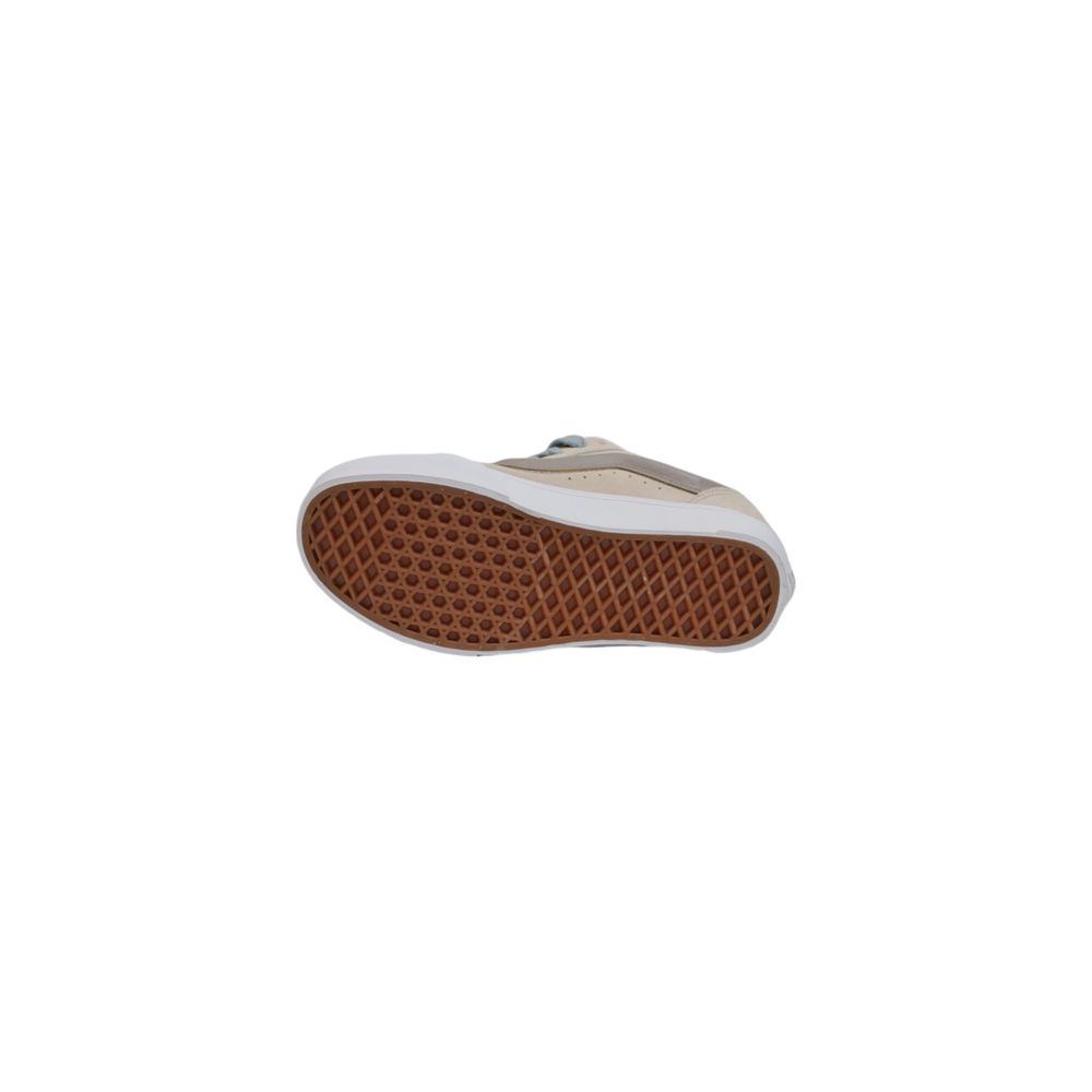 Vans Beige Leather Sneaker -   -  Vans.