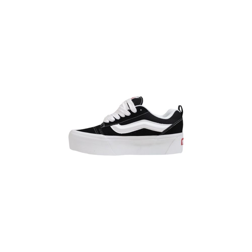 Vans Black And White Suede Leather Sneaker -   -  Vans.