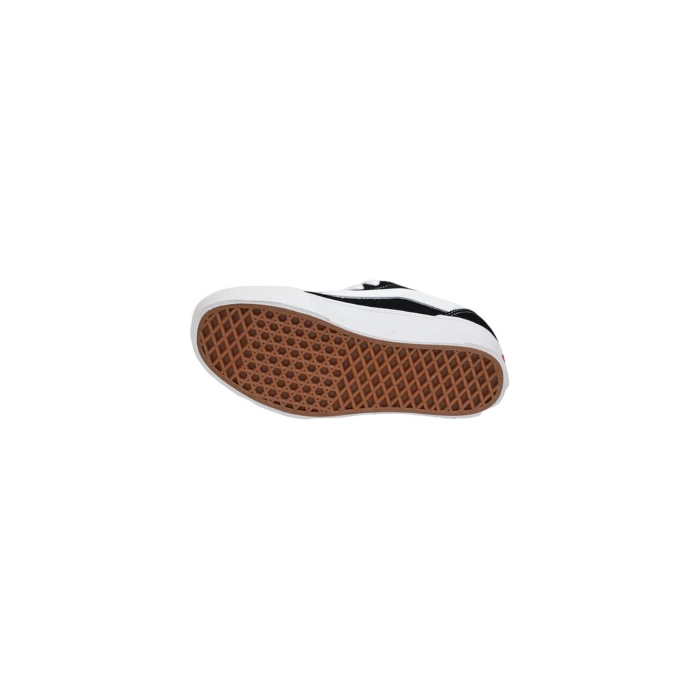 Vans Black And White Suede Leather Sneaker -   -  Vans.