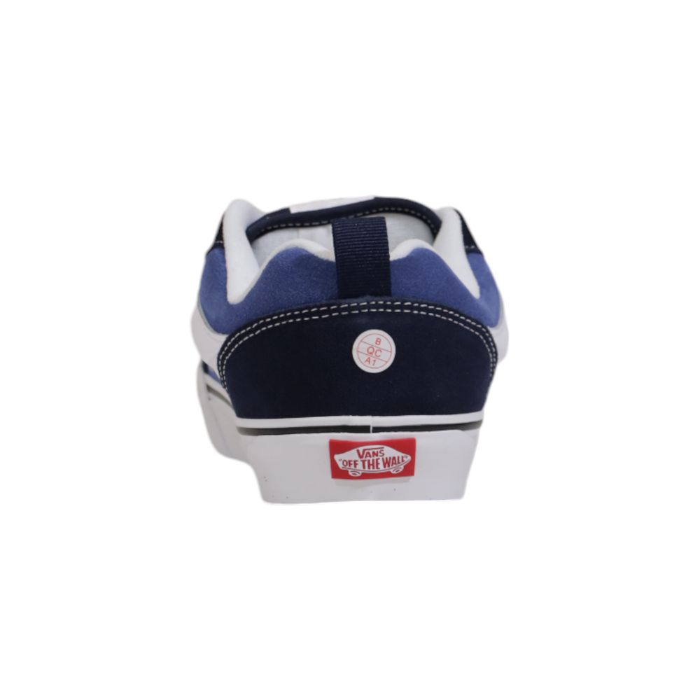 Vans Blue Leather Sneaker -   -  Vans.