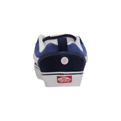 Vans Blue Leather Sneaker -   -  Vans.