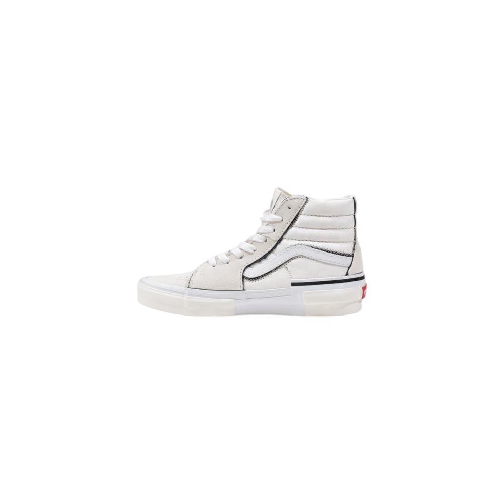 Vans Beige Leather Sneaker -   -  Vans.