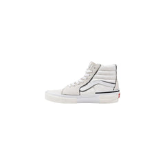 Vans Beige Leather Sneaker -   -  Vans.