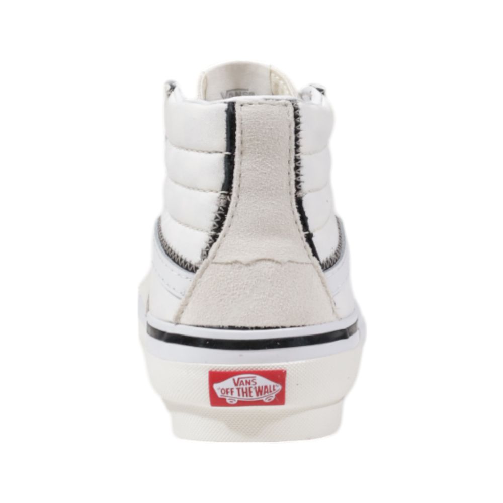 Vans Beige Leather Sneaker -   -  Vans.