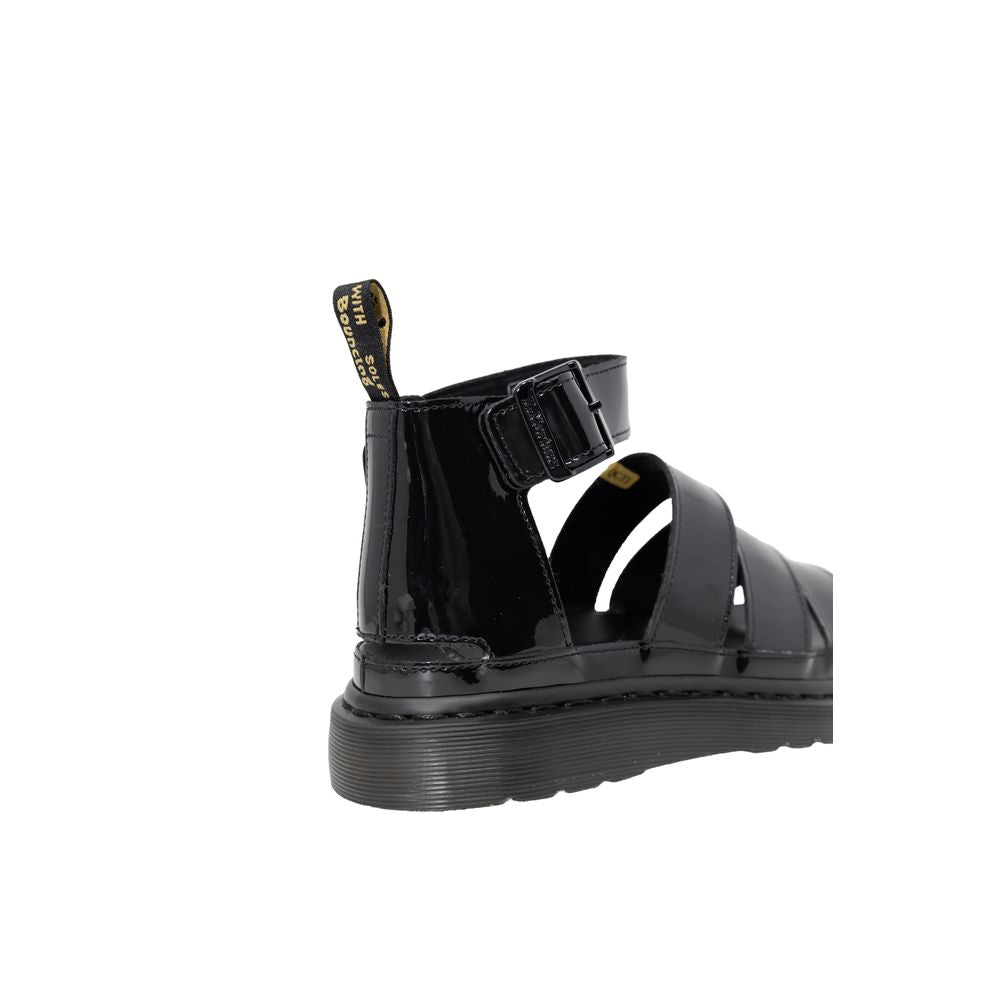 Dr. Martens Black Leather Sandal -   -  Dr. Martens.