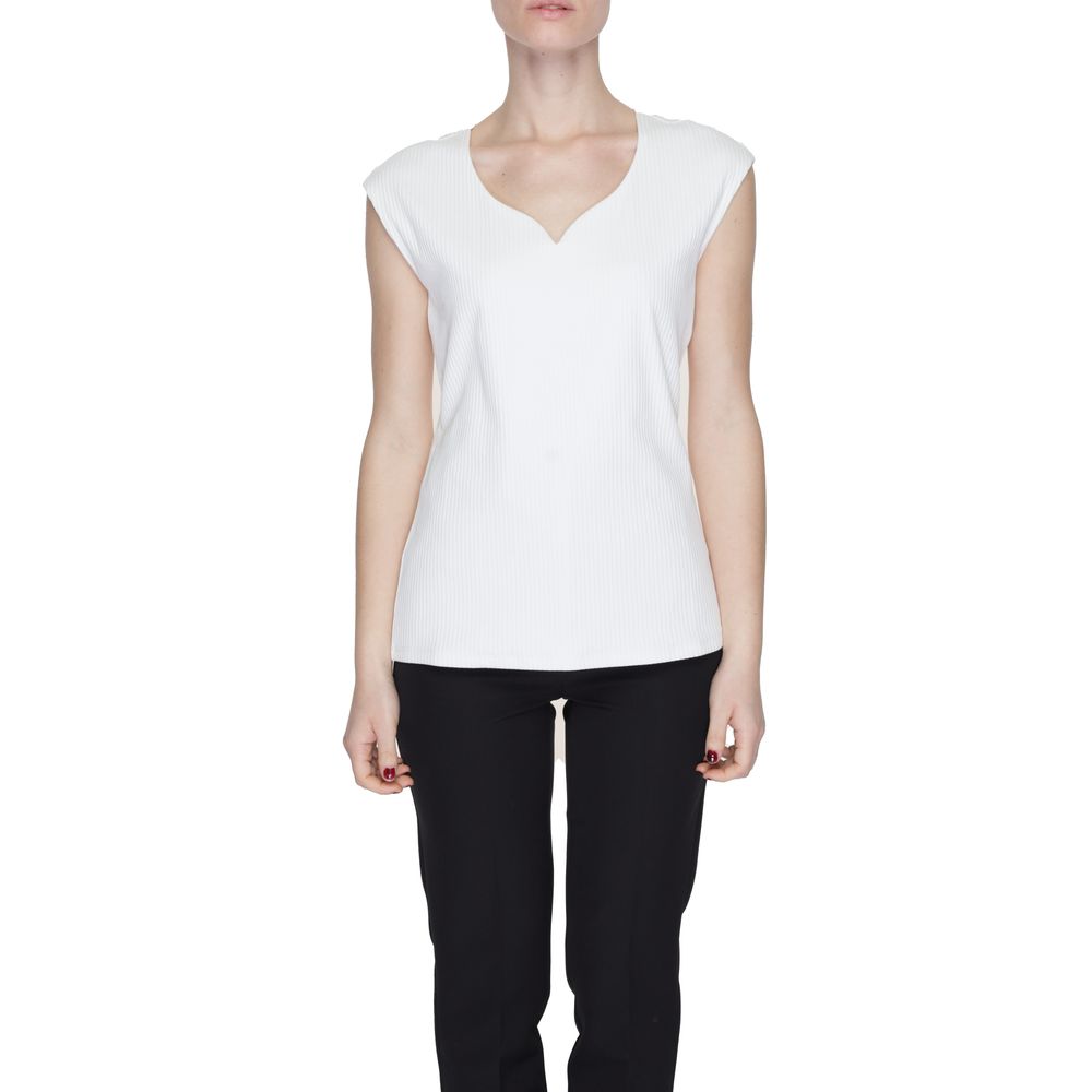 Street One White Cotton T-Shirt -   -  Street One.