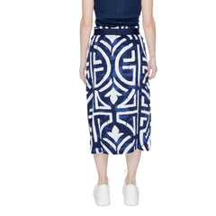 Street One Blue Viscose Long -   -  Street One.