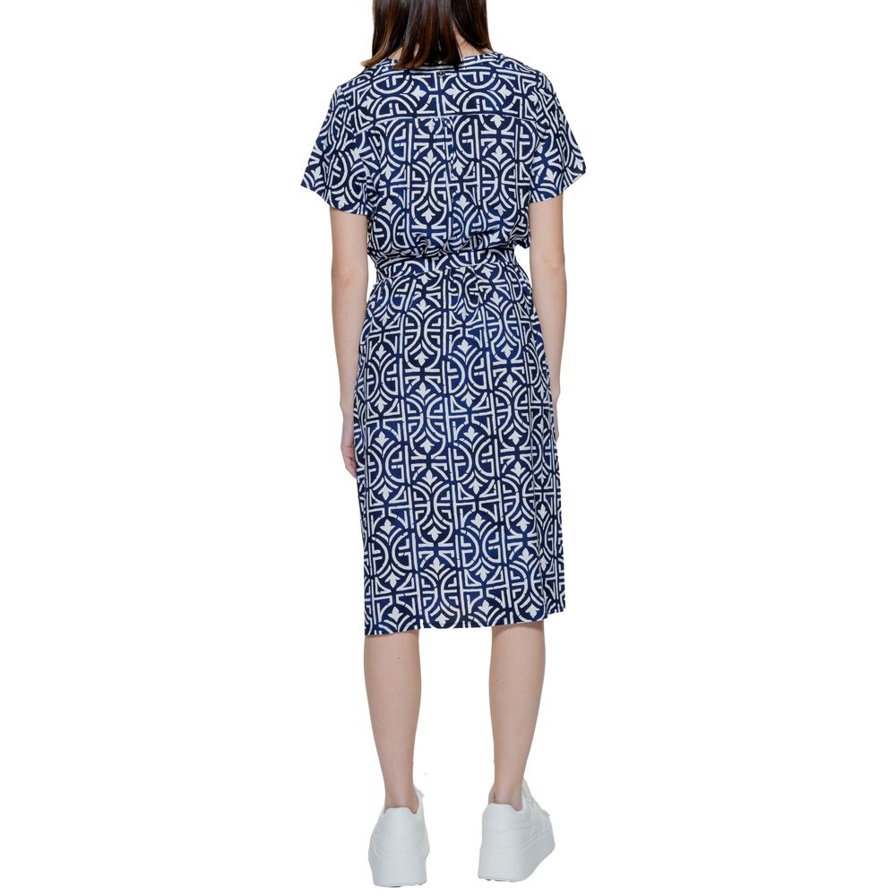 Street One Blue Viscose Long -   -  Street One.