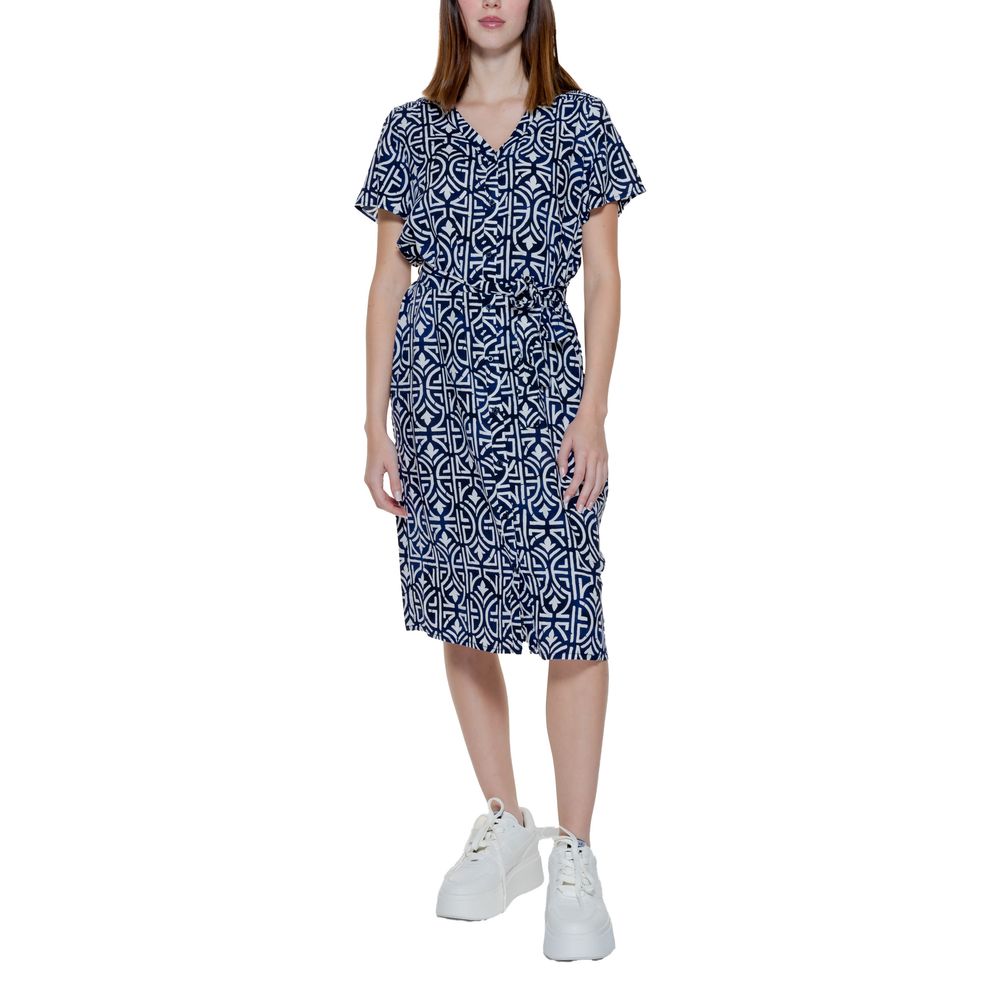 Street One Blue Viscose Long -   -  Street One.