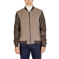 Gianni Lupo Brown Polyester Jackets & Coat -   -  Gianni Lupo.