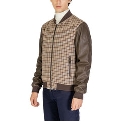 Gianni Lupo Brown Polyester Jackets & Coat -   -  Gianni Lupo.