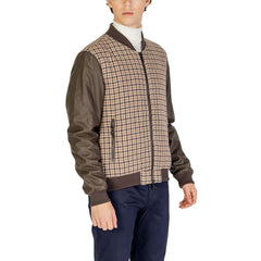 Gianni Lupo Brown Polyester Jackets & Coat -   -  Gianni Lupo.