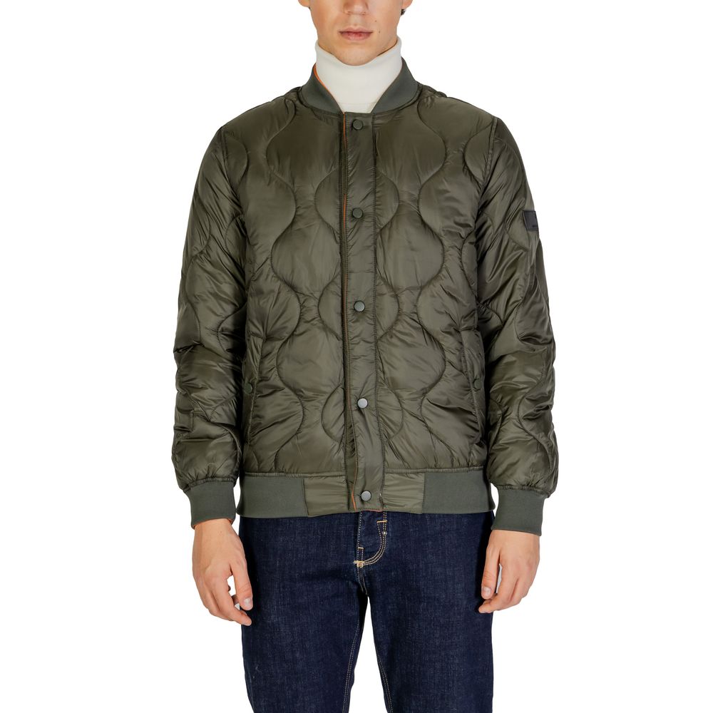Gianni Lupo Green Polyamide Jackets & Coat -   -  Gianni Lupo.