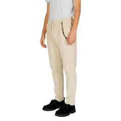 Gianni Lupo Cream Cotton Pant -   -  Gianni Lupo.