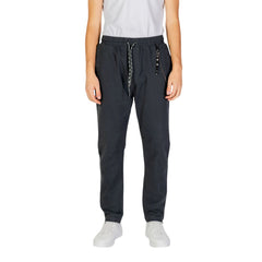 Gianni Lupo Gray Cotton Pant -   -  Gianni Lupo.