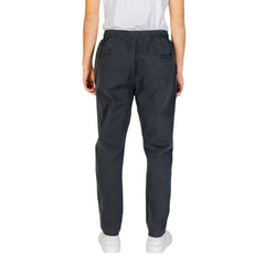 Gianni Lupo Gray Cotton Pant -   -  Gianni Lupo.