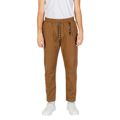Gianni Lupo Brown Cotton Pant -   -  Gianni Lupo.