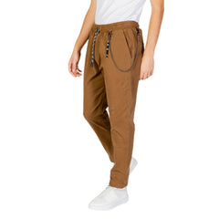 Gianni Lupo Brown Cotton Pant -   -  Gianni Lupo.