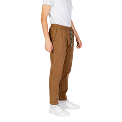 Gianni Lupo Brown Cotton Pant -   -  Gianni Lupo.