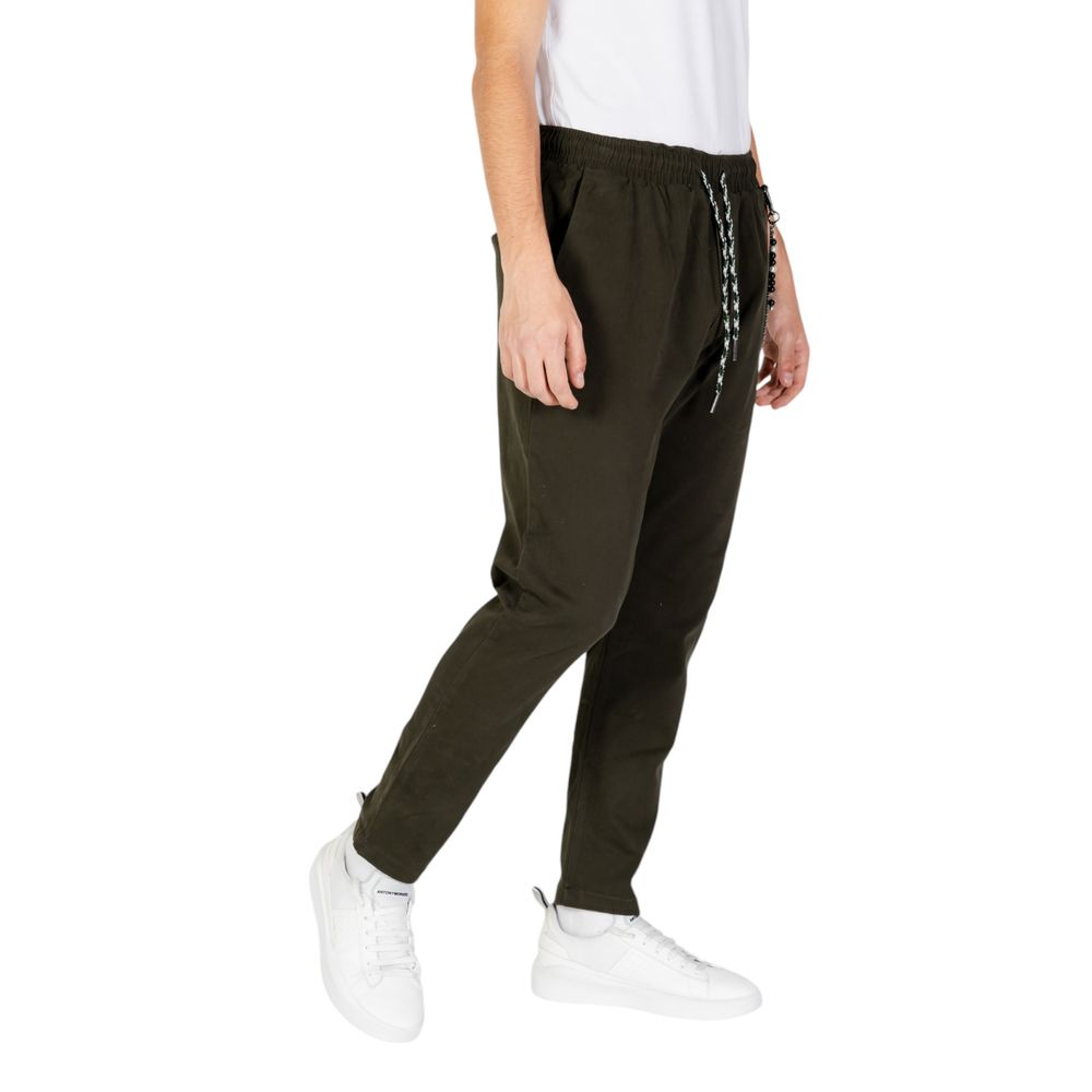 Gianni Lupo Green Cotton Pant -   -  Gianni Lupo.
