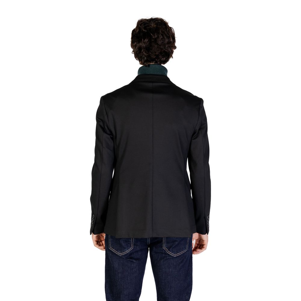 Gianni Lupo Black Polyester Blazer -   -  Gianni Lupo.