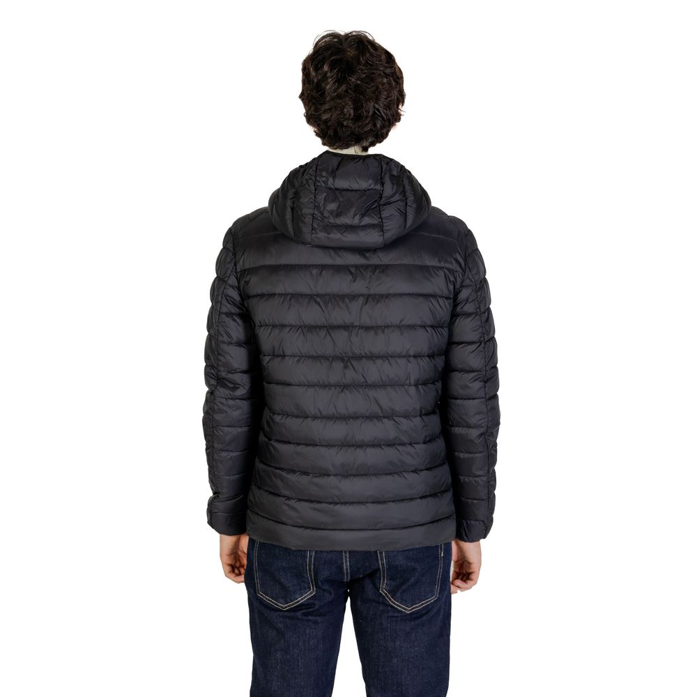 Gianni Lupo Black Polyamide Jackets & Coat -   -  Gianni Lupo.