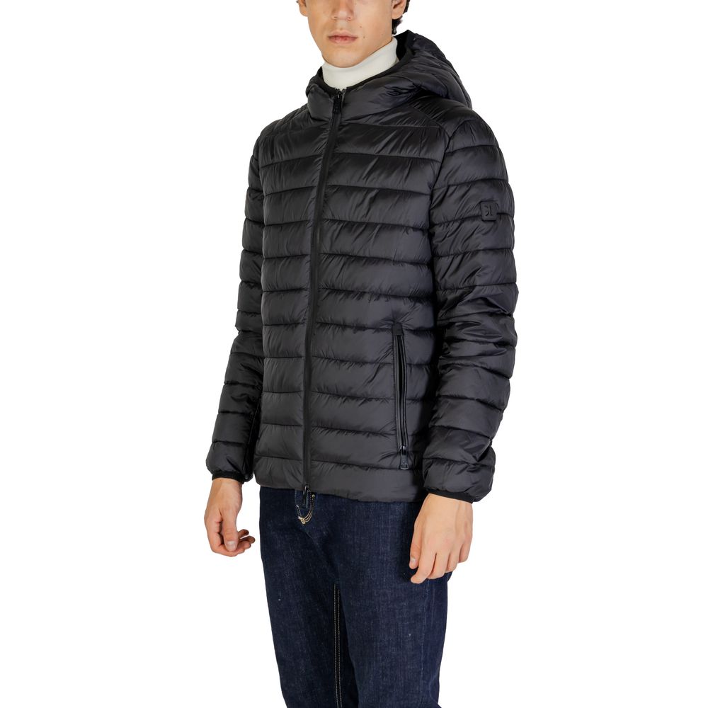Gianni Lupo Black Polyamide Jackets & Coat -   -  Gianni Lupo.