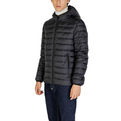 Gianni Lupo Black Polyamide Jackets & Coat -   -  Gianni Lupo.