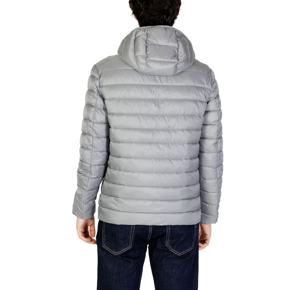 Gianni Lupo Gray Polyamide Jackets & Coat -   -  Gianni Lupo.