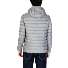 Gianni Lupo Gray Polyamide Jackets & Coat -   -  Gianni Lupo.