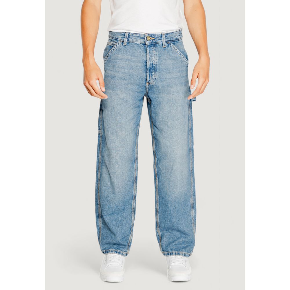 Jack Jones Blue Cotton Relaxed Fit Jean -   -  Jack Jones.