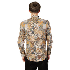 Gianni Lupo Beige Cotton Shirt -   -  Gianni Lupo.